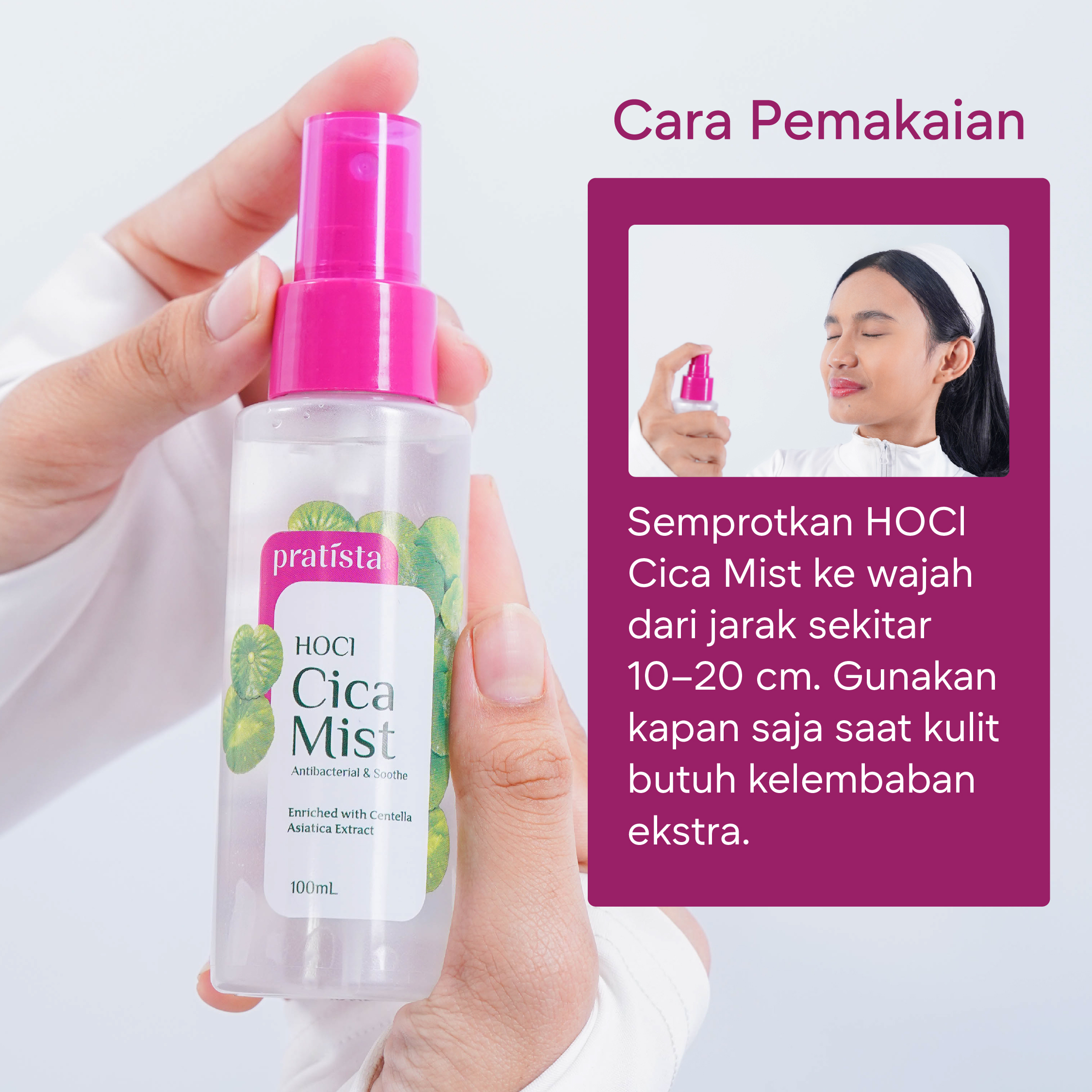 Pratista HOCl-Cica Mist - Image 5