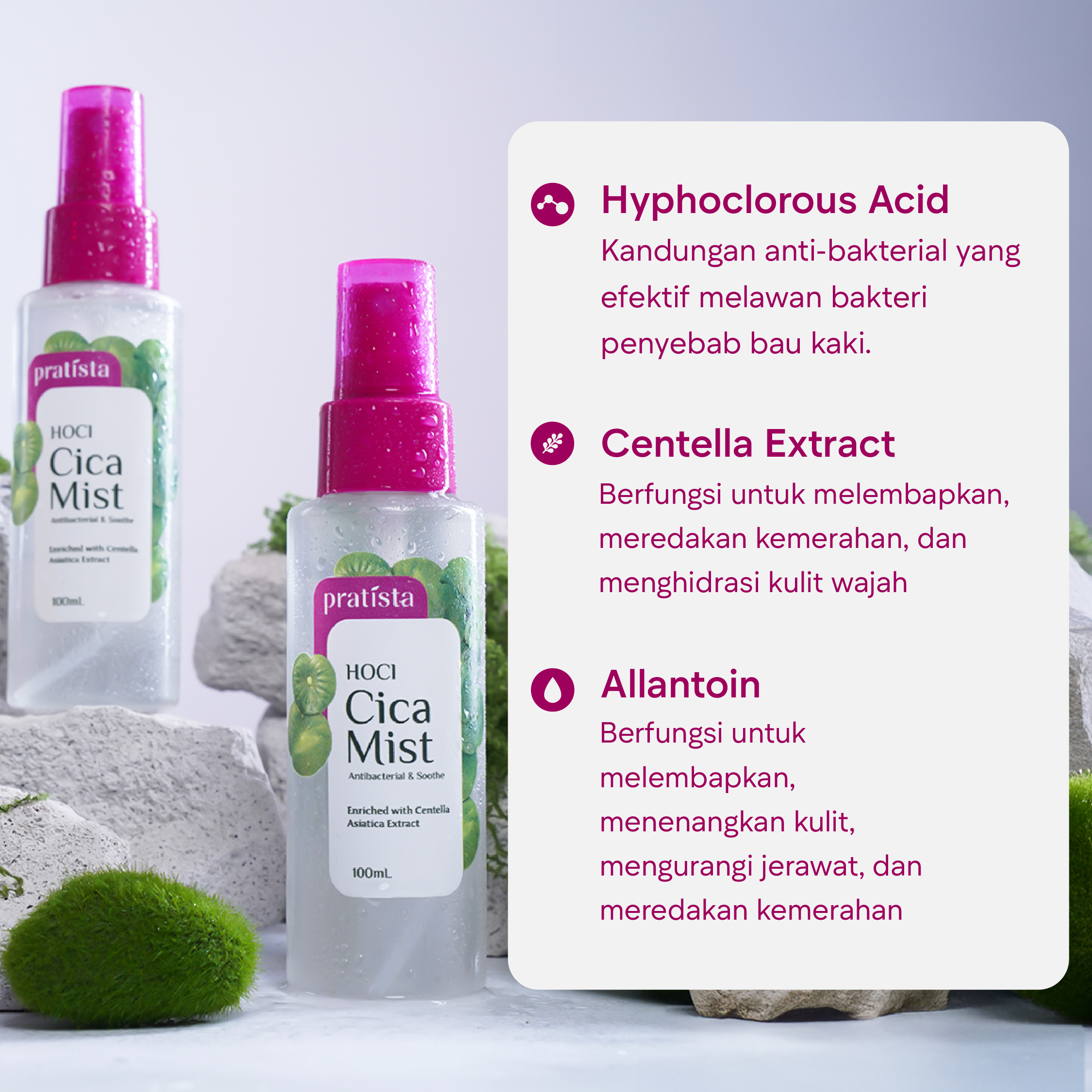 Pratista HOCl-Cica Mist - Image 4