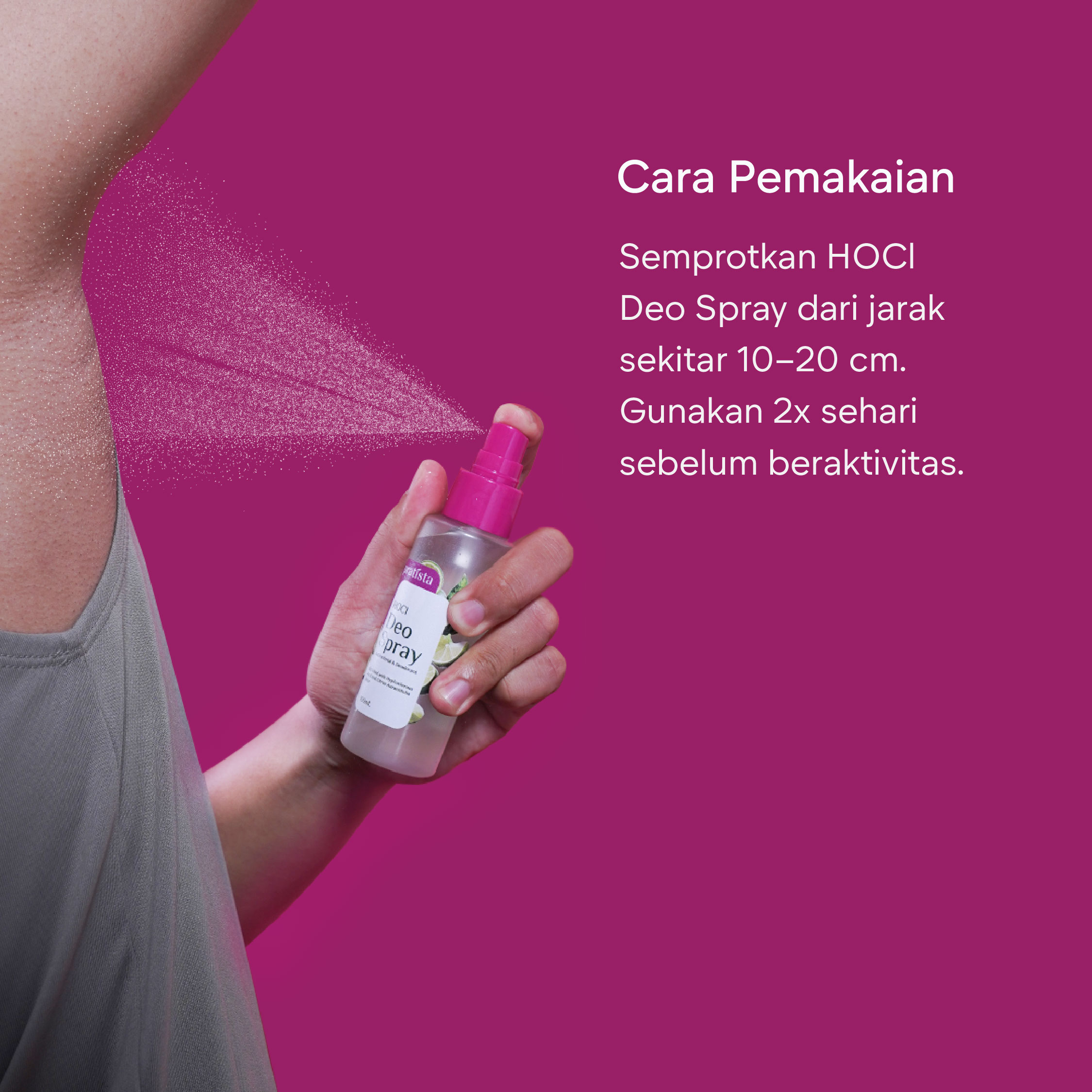 Pratista HOCl Deo Spray - Image 7