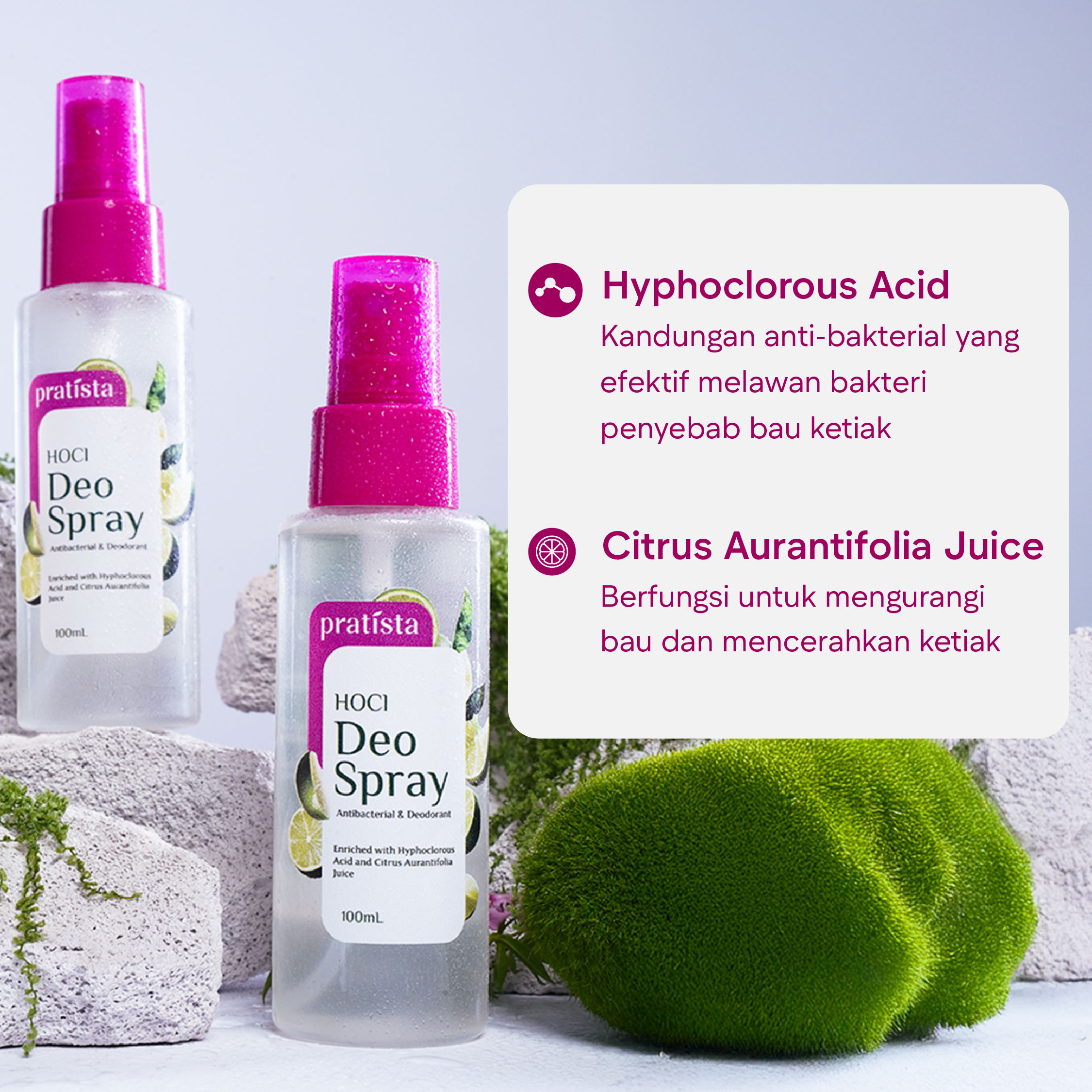 Pratista HOCl Deo Spray - Image 6
