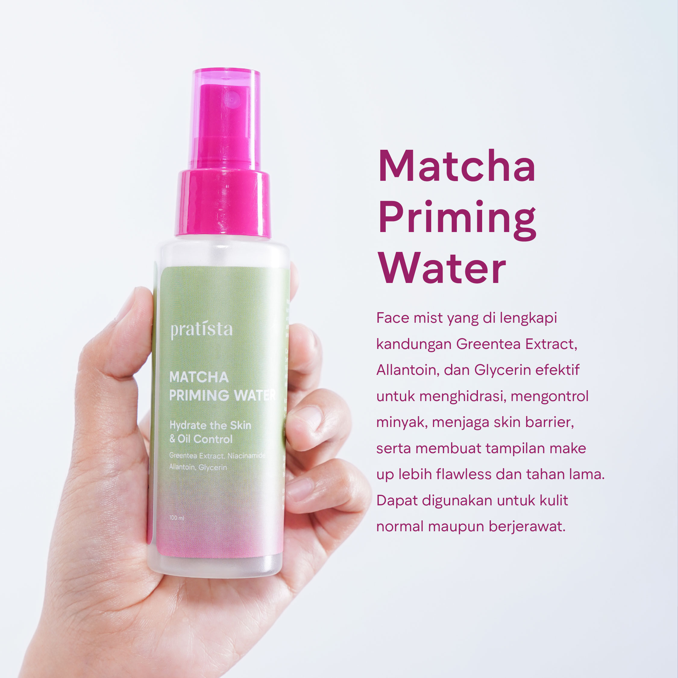 Pratista Matcha Priming Water - Image 3